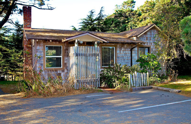 Cabin exterior at Serenisea Ocean Cabins.