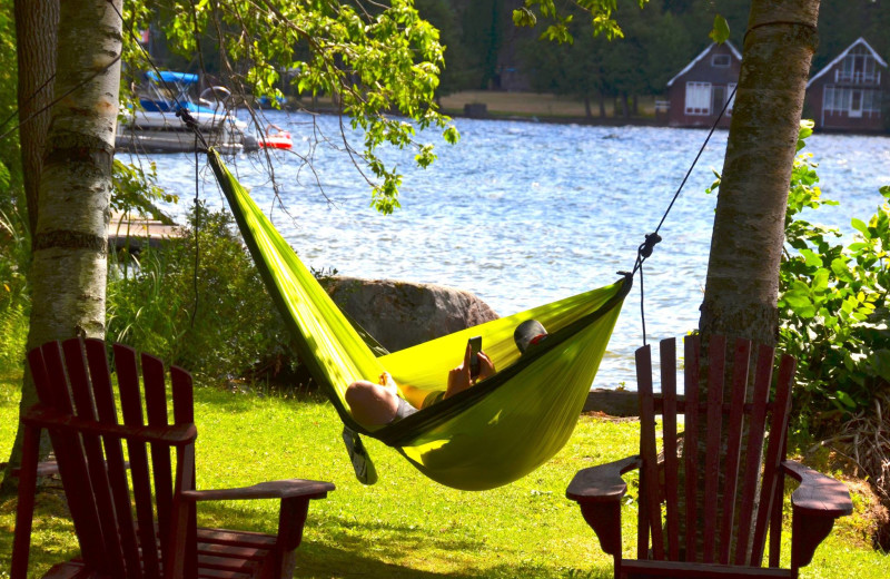 Hammock at Balsam Resort.