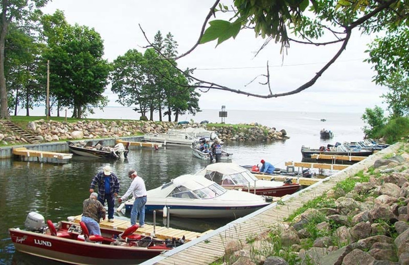 Marina at The Red Door Resort.