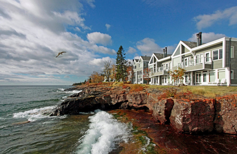 Exterior View Of Bluefin Bay On Lake Superior