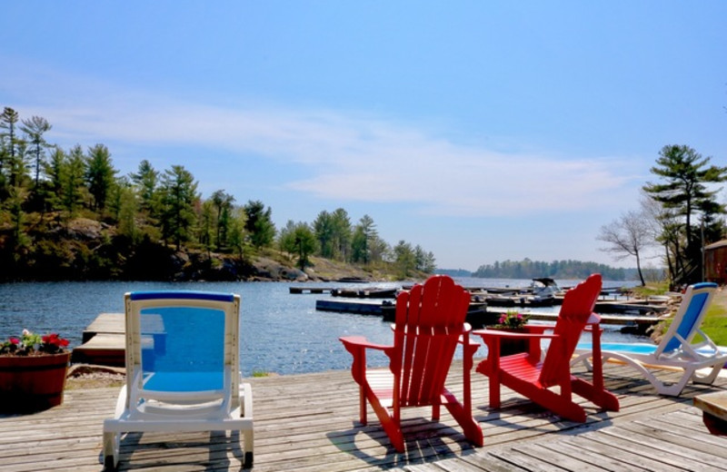 Beach at Pleasant Cove Resort.