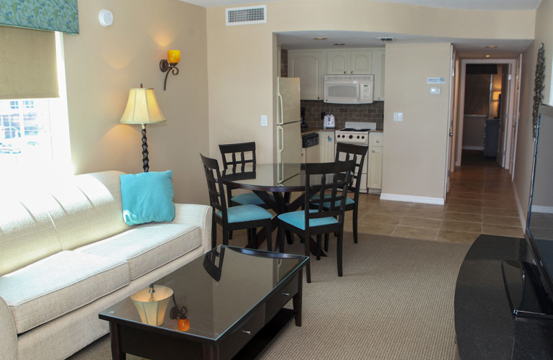 Guest room at Sea Shells Beach Club.