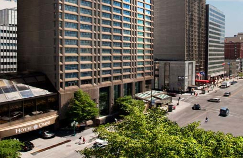 Exterior view of Hotel Omni Mont-Royal.