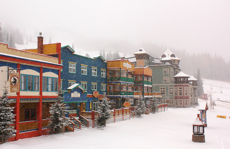 Exterior view of Silver Star Mountain Resort.