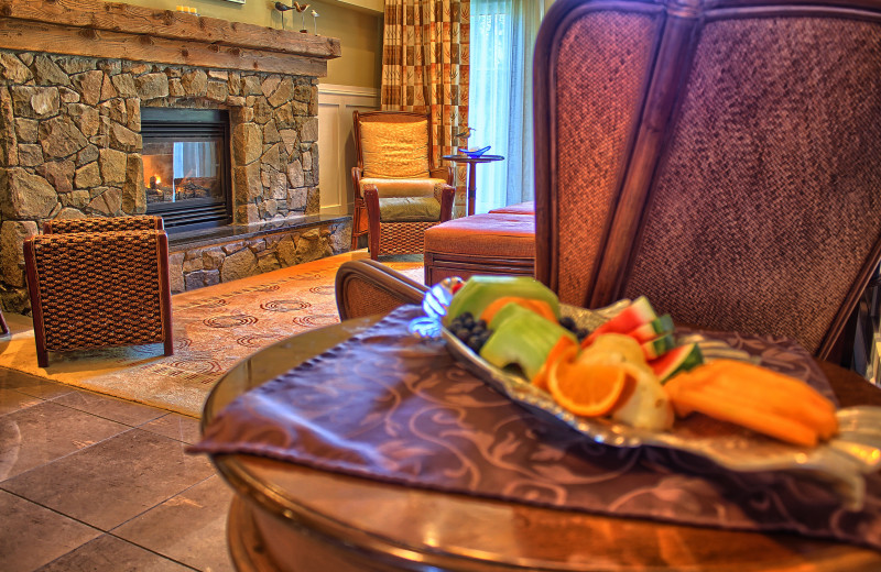 Spa lobby at Poets Cove Resort & Spa.