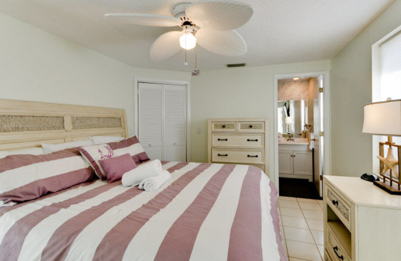 Rental bedroom at Island Real Estate.