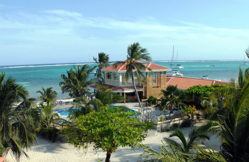 Exterior view of SunBreeze Hotel.