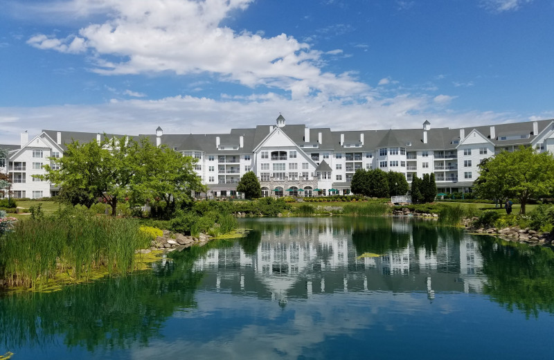 Exterior view of The Osthoff Resort.
