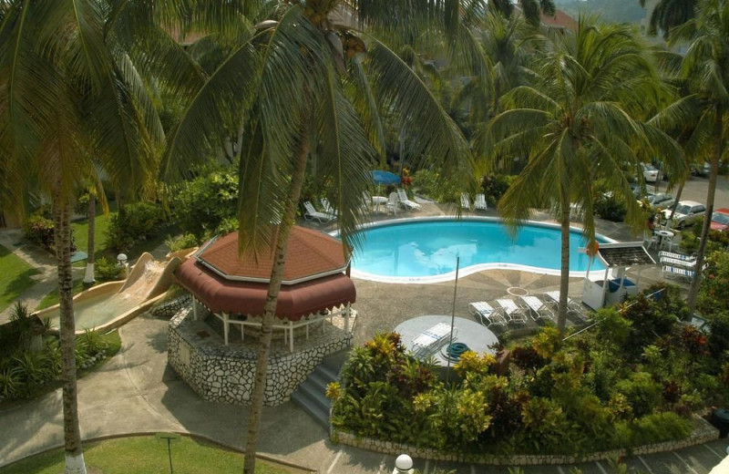 Outdoor pool at Fisherman's Point.