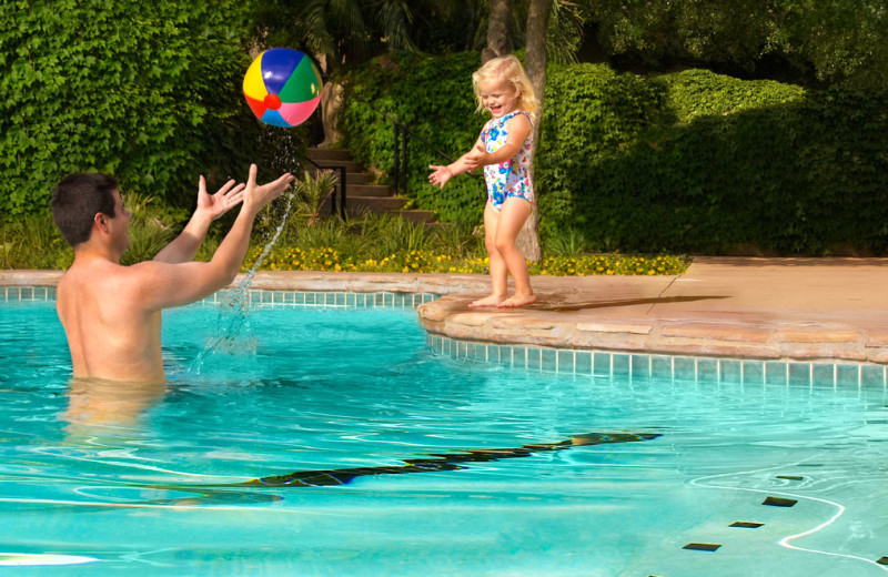 Outdoor pool at Omni Barton Creek Resort & Spa.