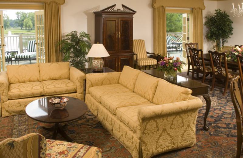 Living Room of Suite at The Founders Inn