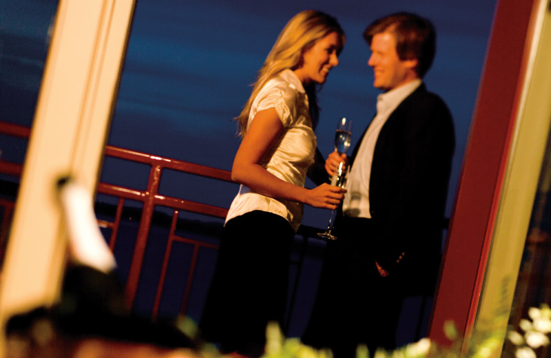 Couple at Tamarack Lodge.