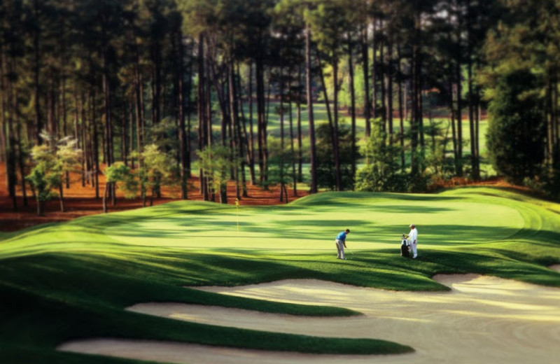 Golf course at Pinehurst Resort.