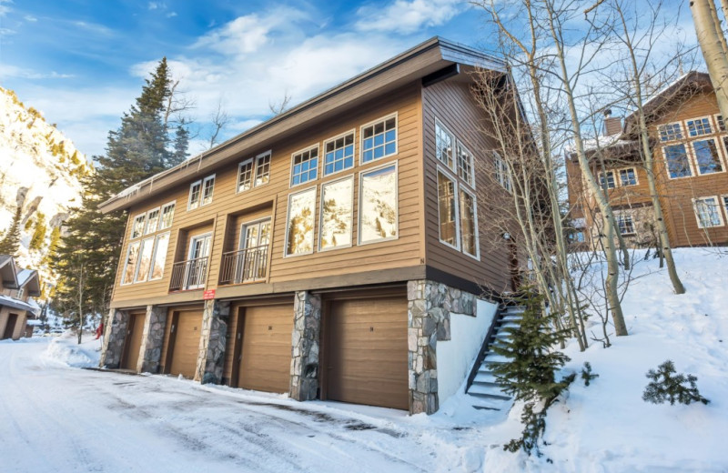 Rental exterior at Canyon Services Vacation Rentals.