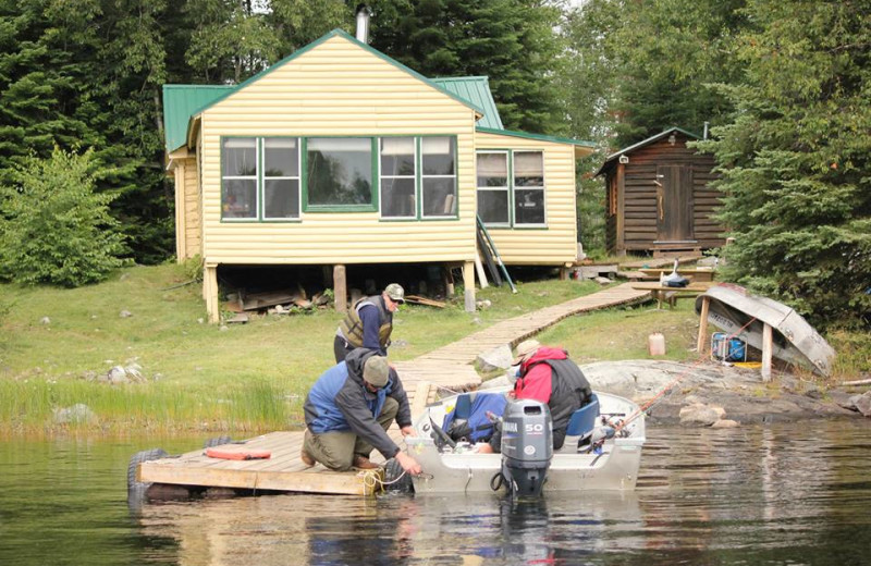 Lakeside Cabins at Woman River Camp