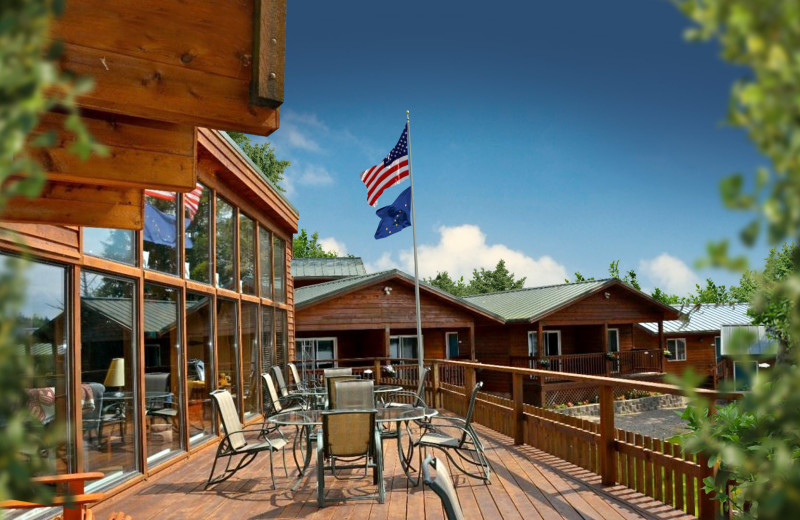 Exterior view of The Fireweed Lodge.