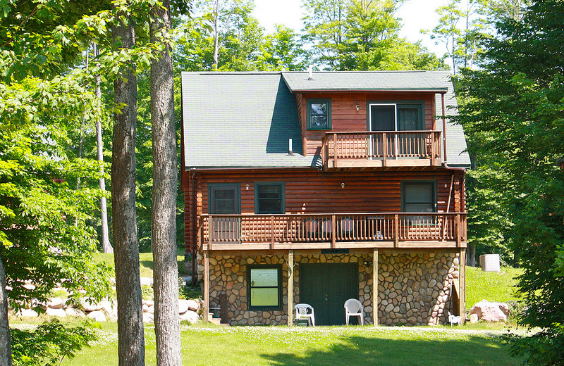 Cabin Exterior at Benjamin's Beaver Creek Resort 