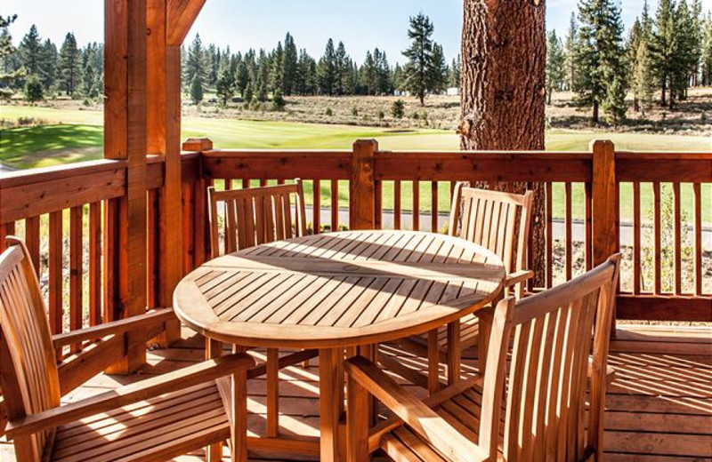 Private Deck at Tahoe Signature Properties