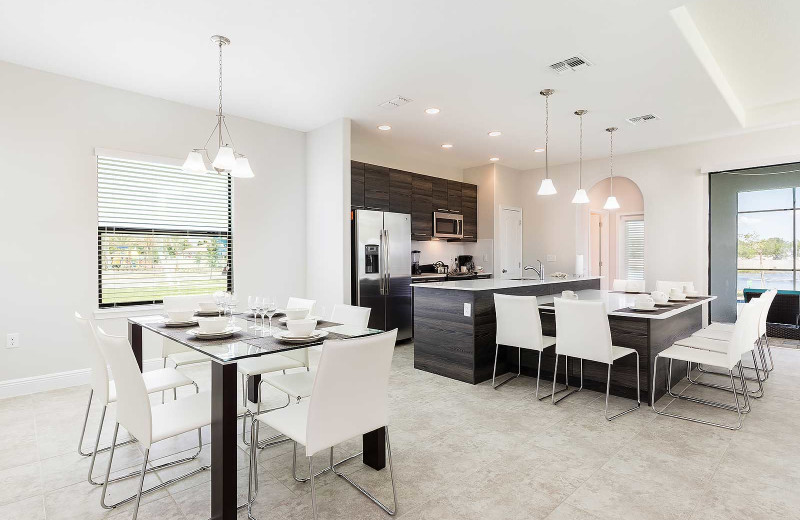 Rental kitchen at Balmoral Resort.