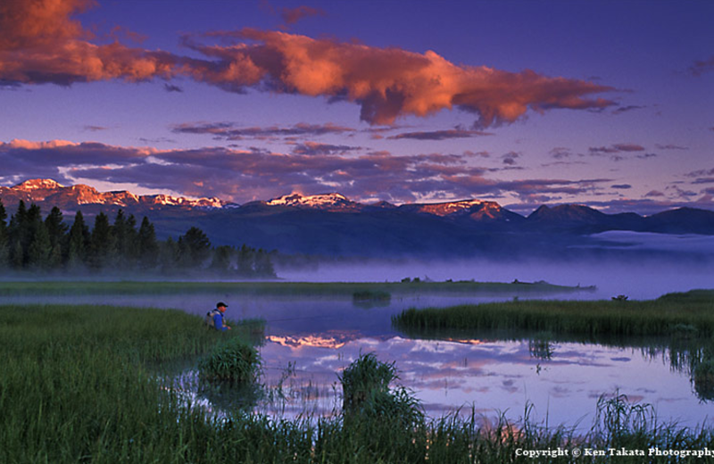 Fishing at Bar N Ranch.