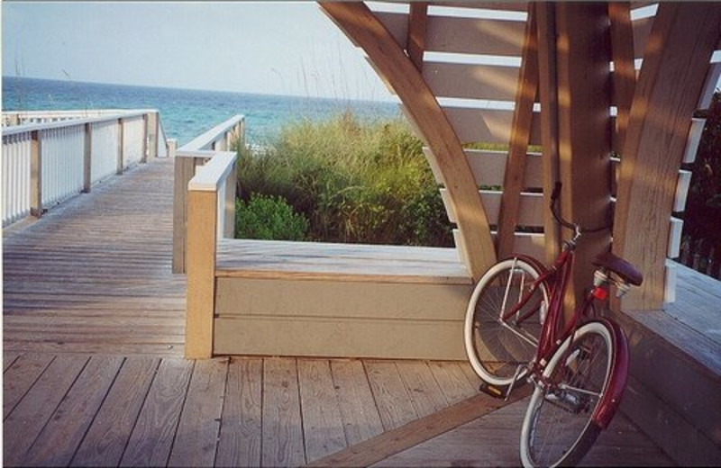 The beach at Cottage Rental Agency SEASIDE.