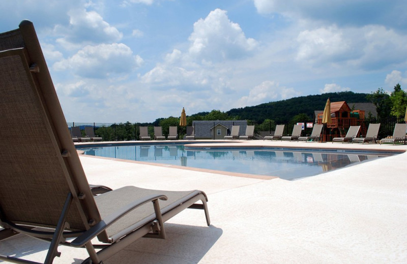 Outdoor pool at Vacation Home in Branson.