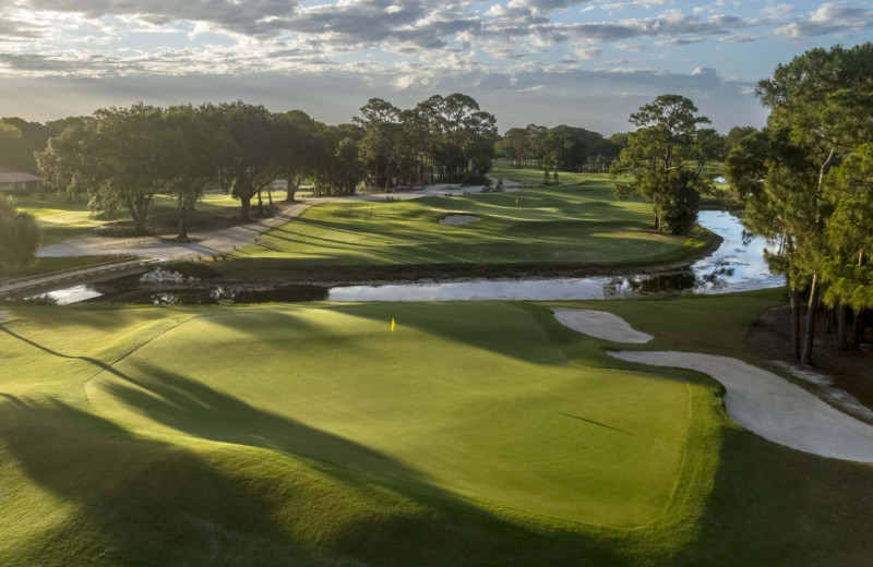 Golf course at PGA National Resort & Spa.