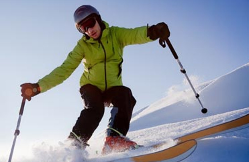 Skiing at The Haus Lakefront Lodging