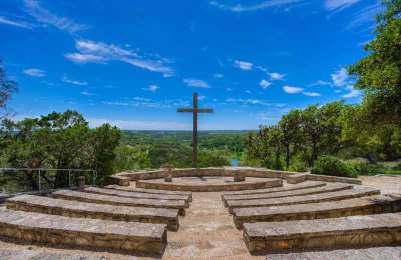 Worship circle at Mo-Ranch.