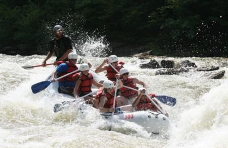 White Water Rafting at JP Ridgeland Cabin Rentals
