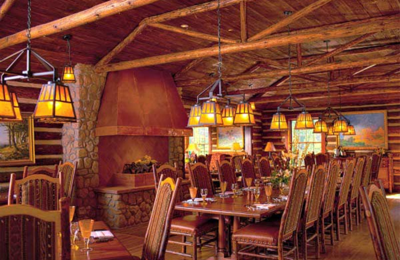 Dining room at The Ranch at Emerald Valley.