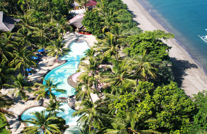 Outdoor pool at Jayakarta Lombok.