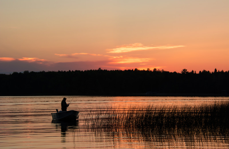 Nothing like a beautiful evening of fishing. Peace and serenity.