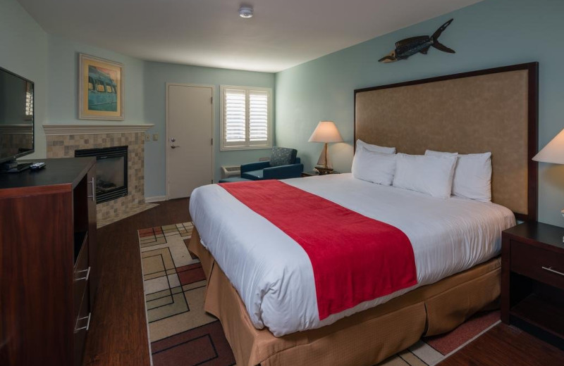 Guest room at Morro Shores Inn and Suites.