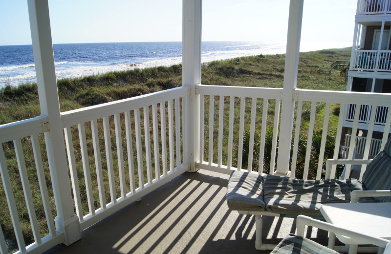 Rental balcony at McMillan Real Estate.