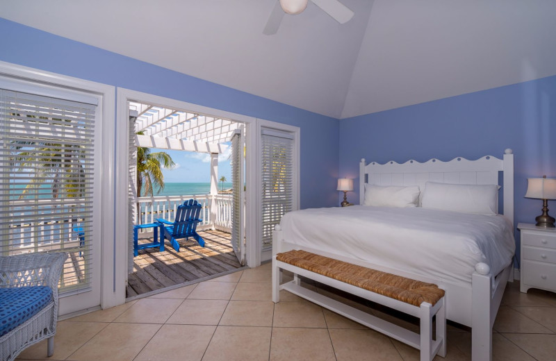 Guest room at Tranquility Bay Beach House Resort.