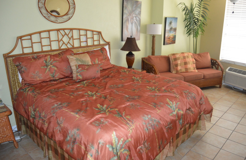 Guest room at Fountain Beach Resort.