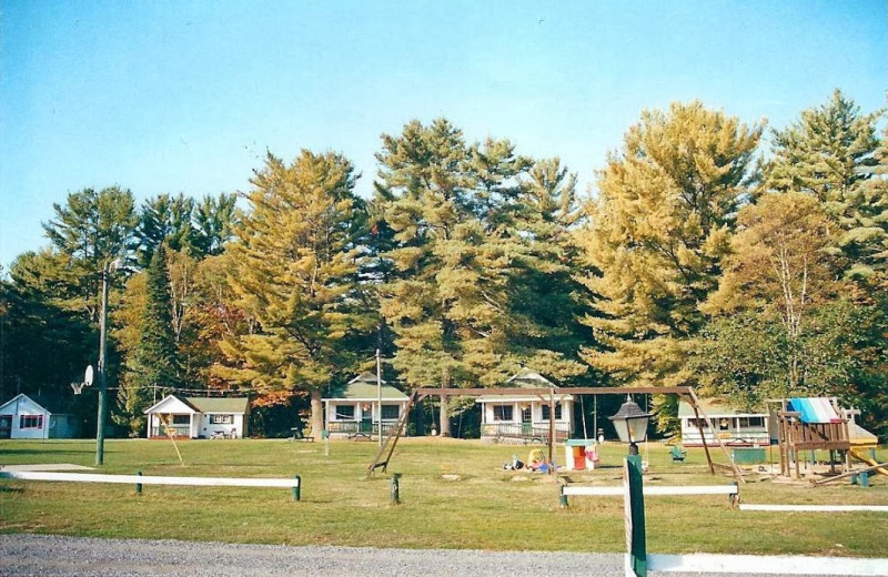 Exterior view of High Falls Cottage Resort & Water Park.