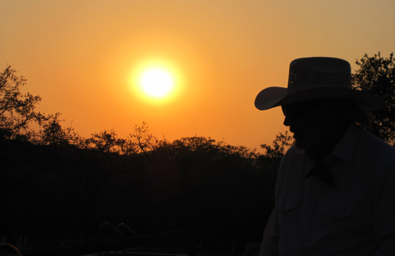 Sunset at Rancho Cortez.