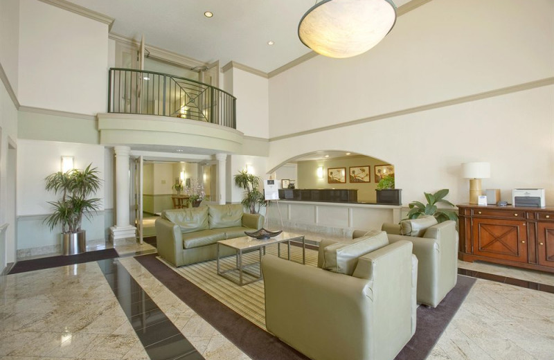 The lobby at Extended Stay Deluxe Austin.