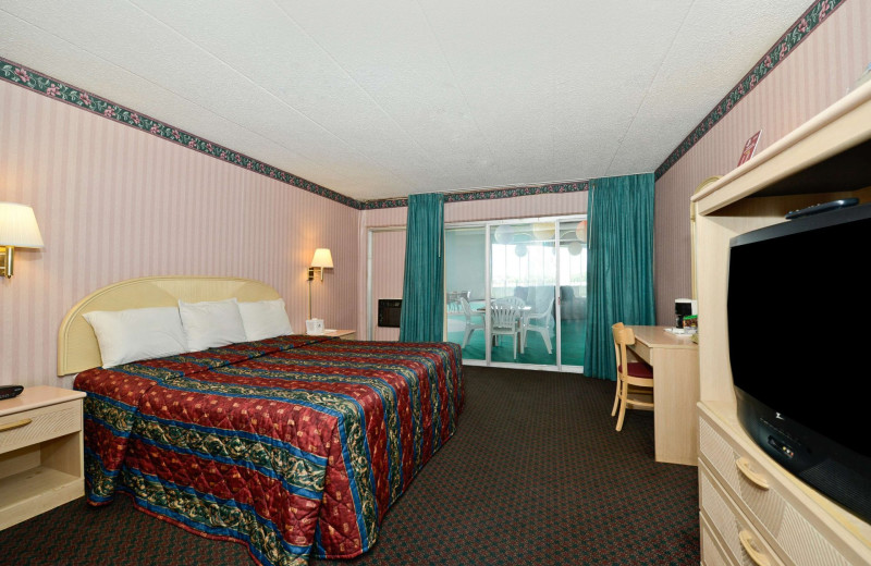 Guest room at America's Best Value Inn - Benton Harbor.