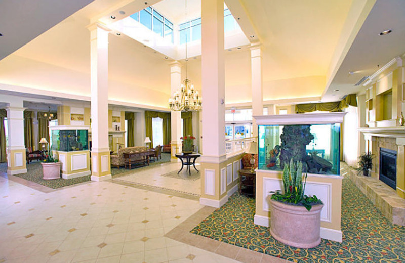 Lobby view at Hilton Garden Inn Outer Banks.