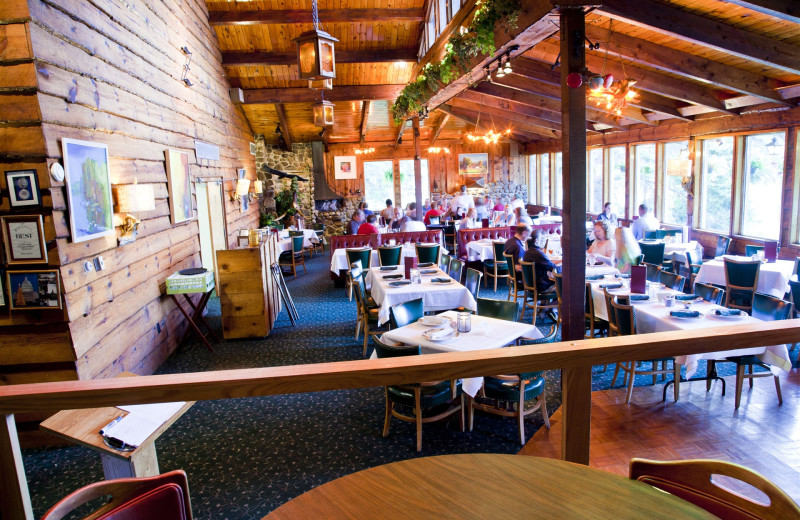 Restaurant view at Holiday Acres Resort.