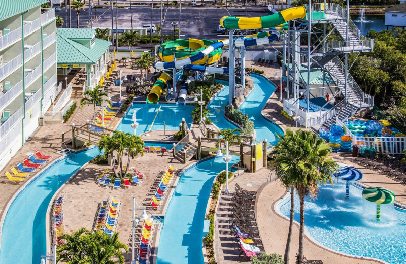Water park at Holiday Inn Harbourside.
