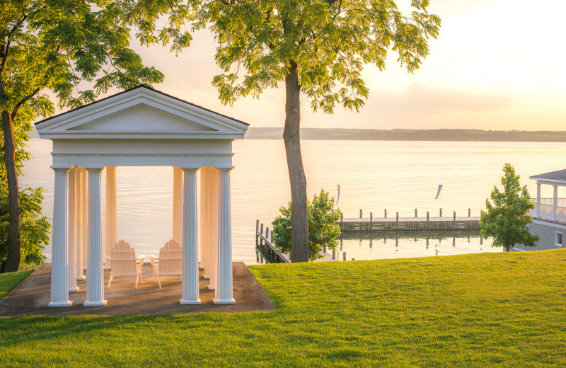 Lake view at The Inns of Aurora.