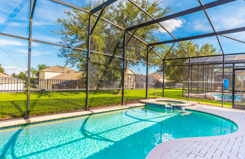 Rental pool at Florida Paradise Villas.