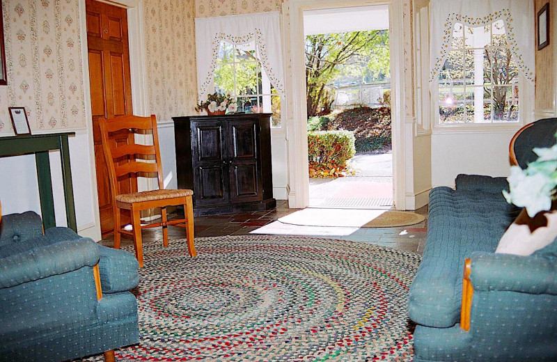 Guest room at Winter Clove Inn.