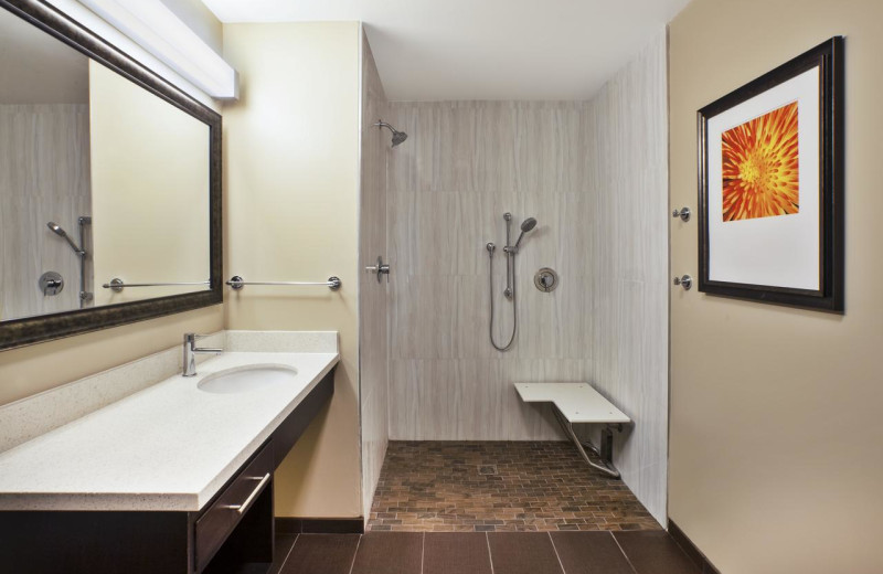 ADA guest bathroom at Staybridge Suites - Benton Harbor.