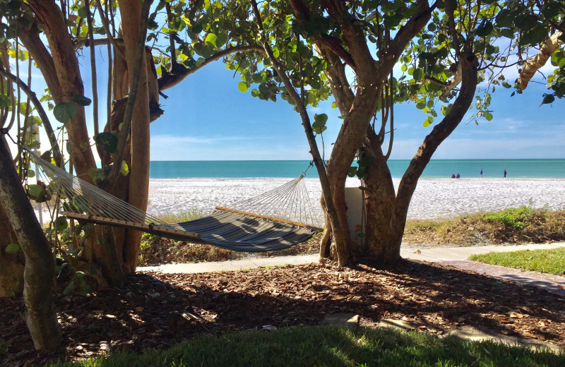 Beach at Sunset Beach Resort.