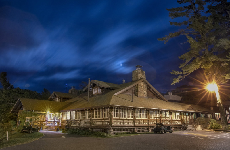 Exterior view of Keweenaw Mountain Lodge.